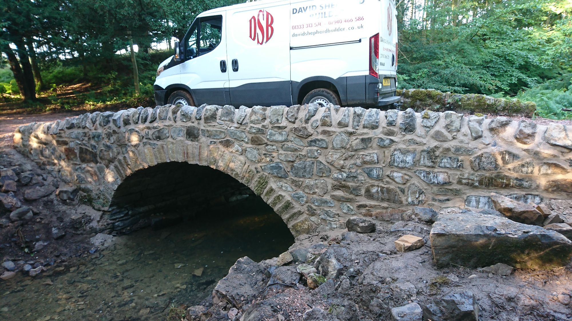 After-Balcarres Bridge repair