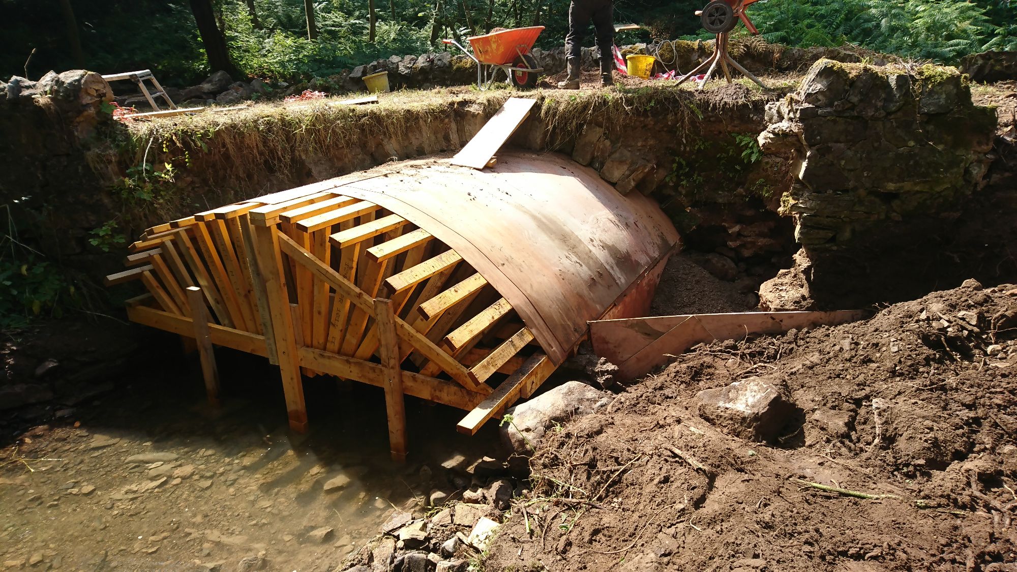 Before-Balcarres Bridge repair