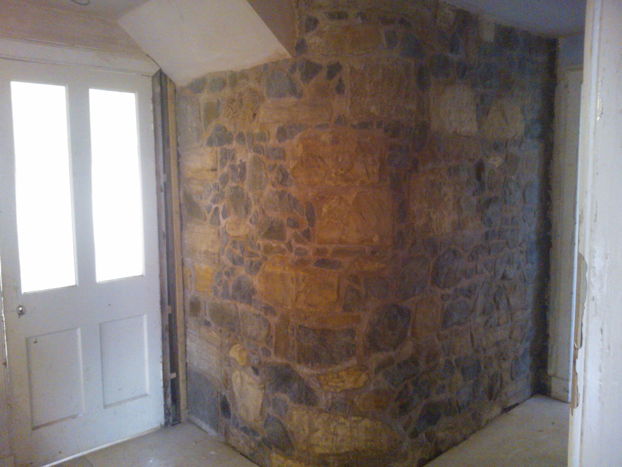 After-Kilconquar feature wall lime point 