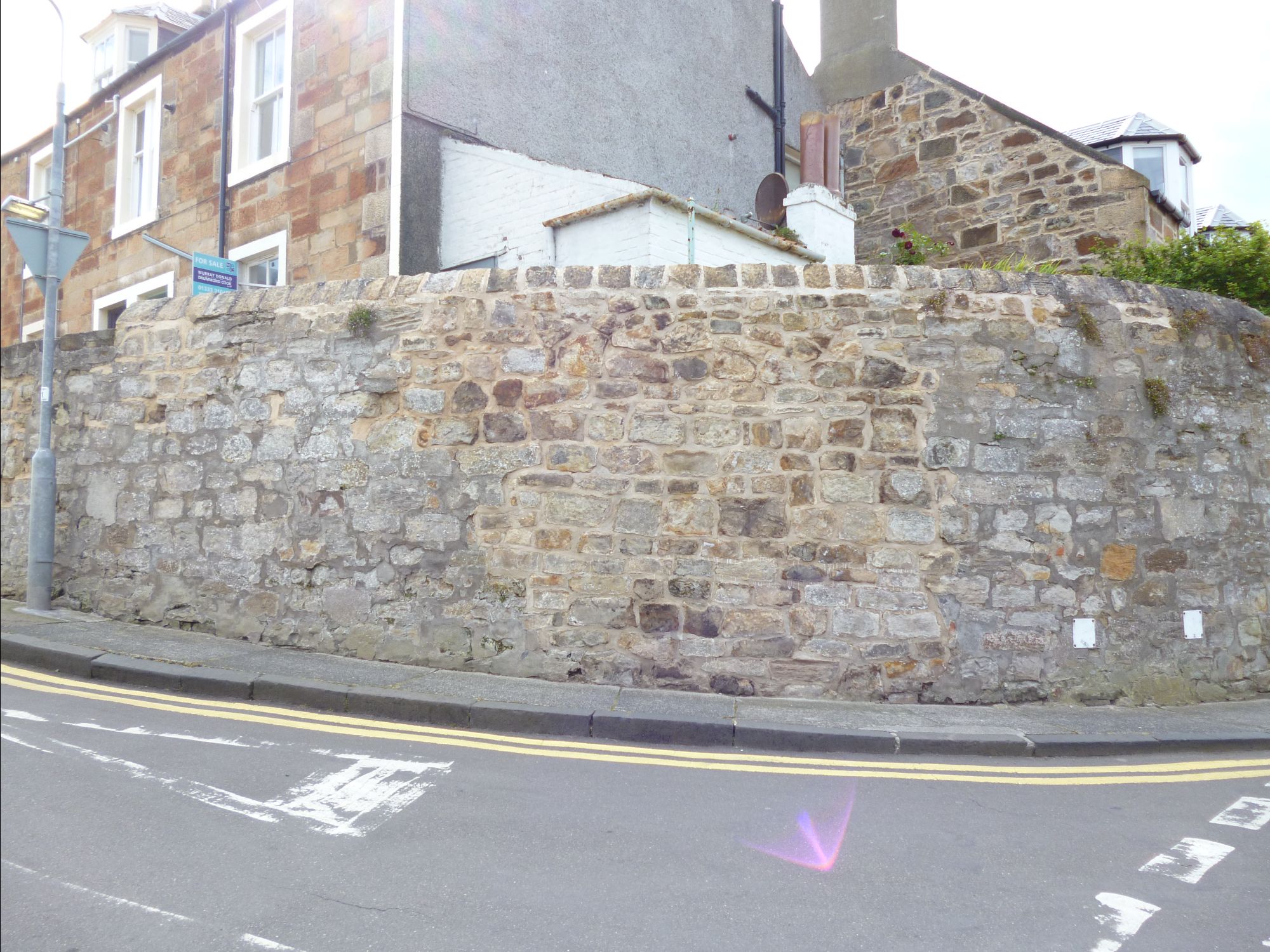After-St. Monans Retaining Wall collapse